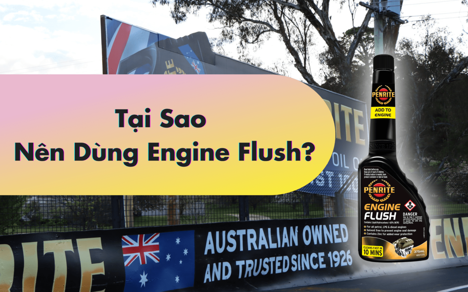 Tại sao nên dùng Engine Flush?